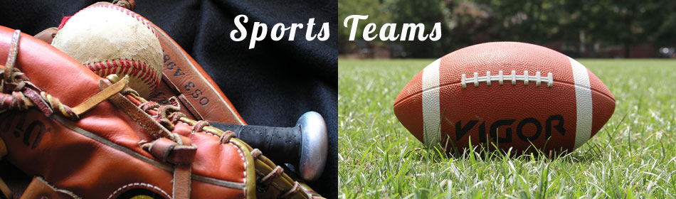 Sports teams, football, baseball, hockey, minor league teams in the Warminster, Bucks County PA area